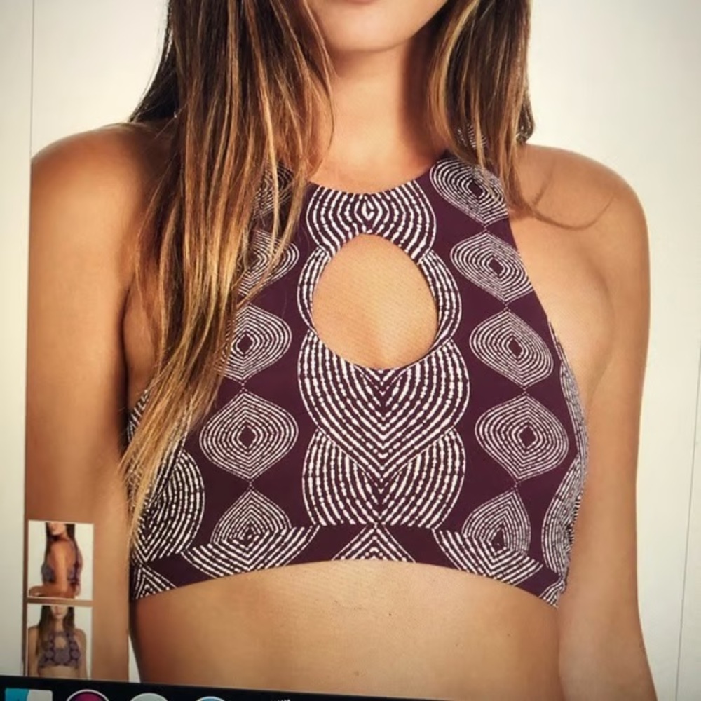 New Radio Figi Marjorelle Swim Top Cala Swim bottoms bikini size M